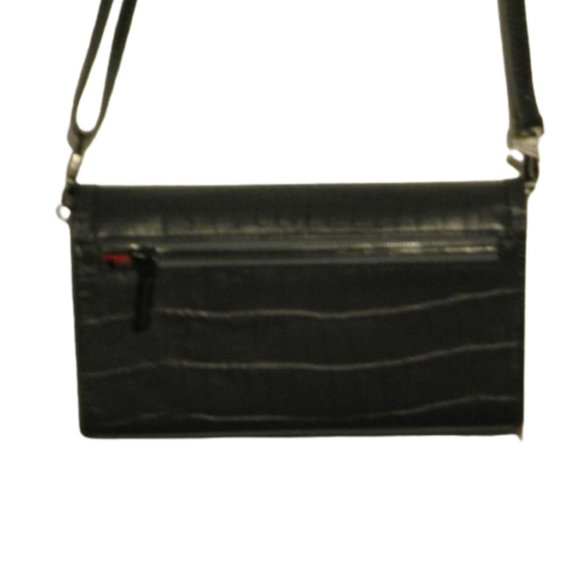 Hammitt $375 AJ Crossbody Clutch Rivers Croco NWT! - Picture 5 of 6